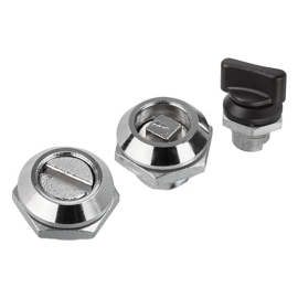 K0518 (K0519) Замки поворотные короткие из цинка