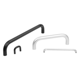 K0201 Ручки бугельные круглого сечения из алюминия