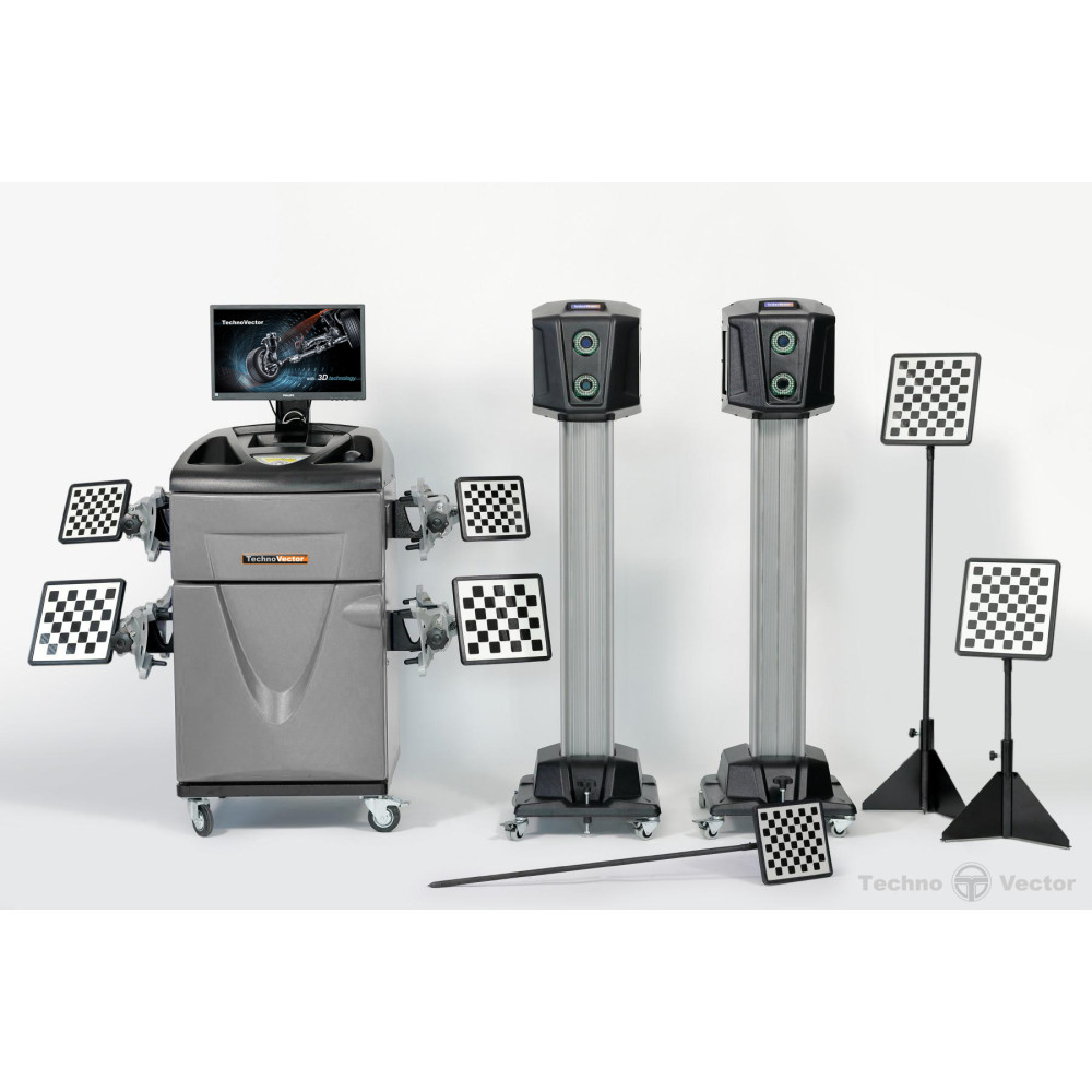 Мобильный стенд сход-развал 3D для грузовых автомобилей ТехноВектор 7 Truck V 7204 HT MC2