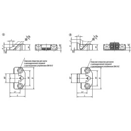 K0933 Зажимы рифленые среднепрофильные