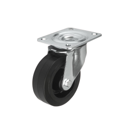 K1762 Ролики с пластиковыми дисками и резиновыми шинами