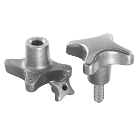 K0147 Ручки крестообразные DIN 6335 из чугуна