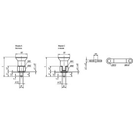K0735 (K0631) Штифты стопорные резьбовые для тонкостенных деталей
