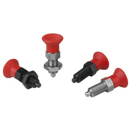 K0338 Штифты стопорные резьбовые с красной ручкой