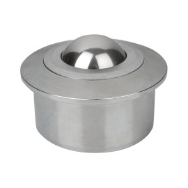 K0763 Ролики шаровые с фланцем и усиленной втулкой