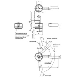 K0911 Механизмы зажимные натяжные усиленные
