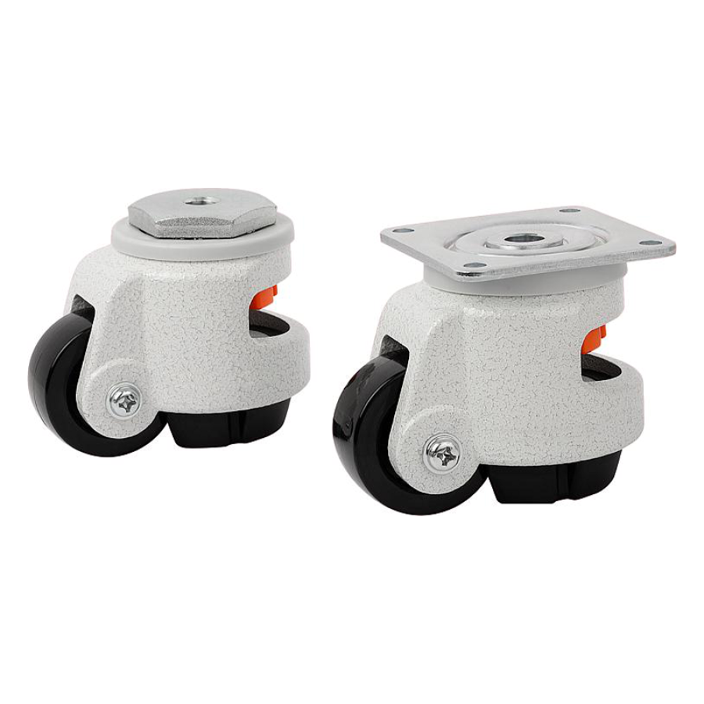 K1786 Ролики поворотные с резиновой опорой