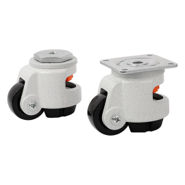 K1786 Ролики поворотные с резиновой опорой