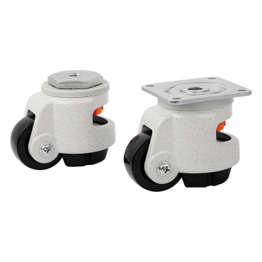 K1786 Ролики поворотные с резиновой опорой