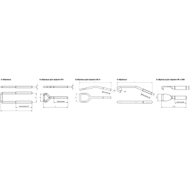 Скобы стяжные для регулируемых защелок Kukamet 150