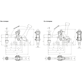 Модули прижимные механические с жестко установленным винтом Kukamet 222
