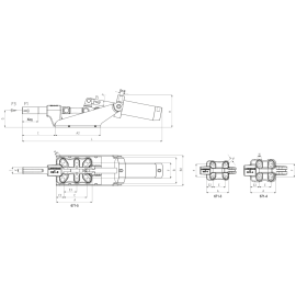 Зажимы пневматические плунжерные Kukamet 671