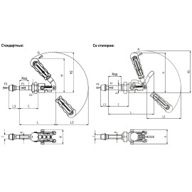 Зажимы механические плунжерные Kukamet 513