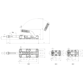 Зажимы механические плунжерные усиленные Kukamet 532