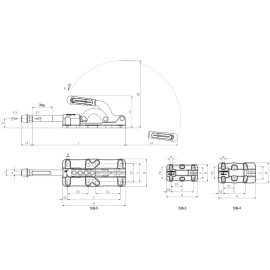 Зажимы механические плунжерные усиленные Kukamet 536