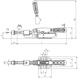 Зажимы механические плунжерные автоматизированные Kukamet 551-3
